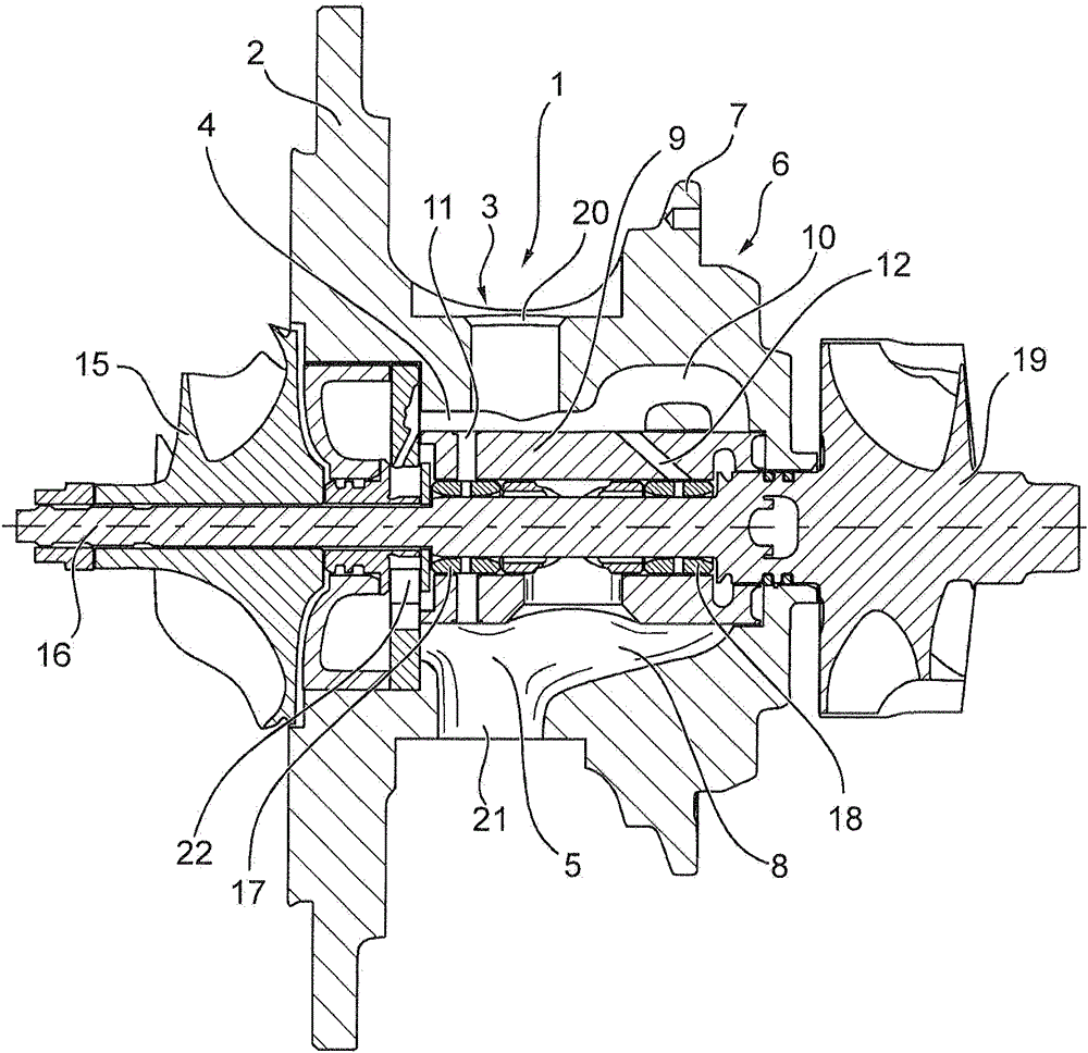 Bearing housing of an exhaust-gas turbocharger