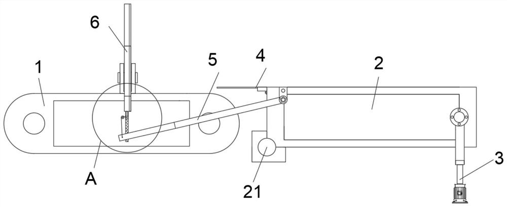 Automatic device for preventing falling