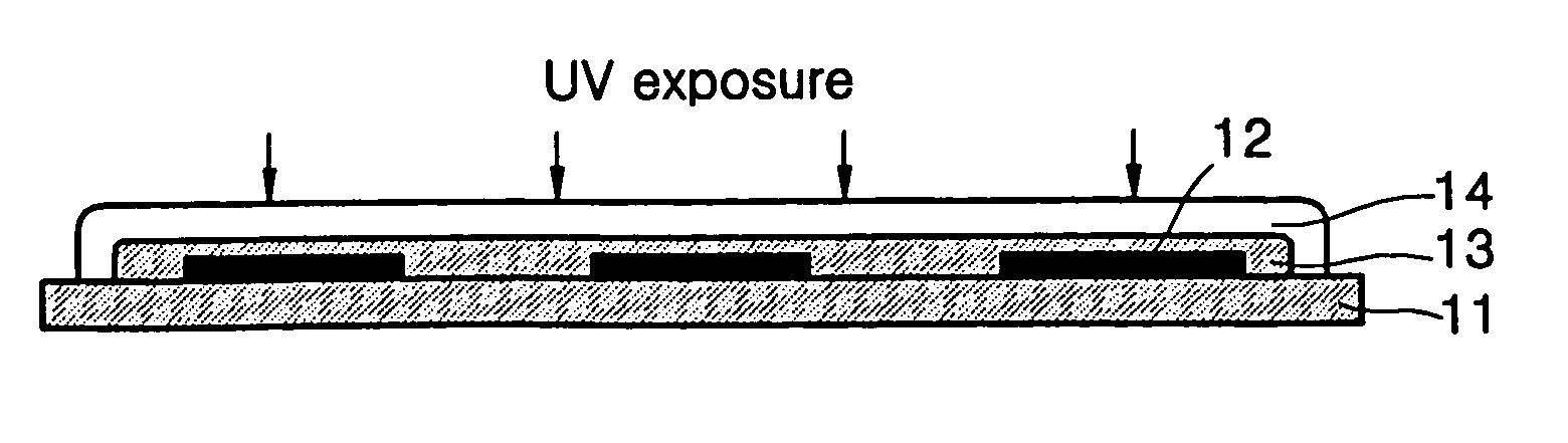 Flexible emitter using high molecular compound and method for fabricating the same