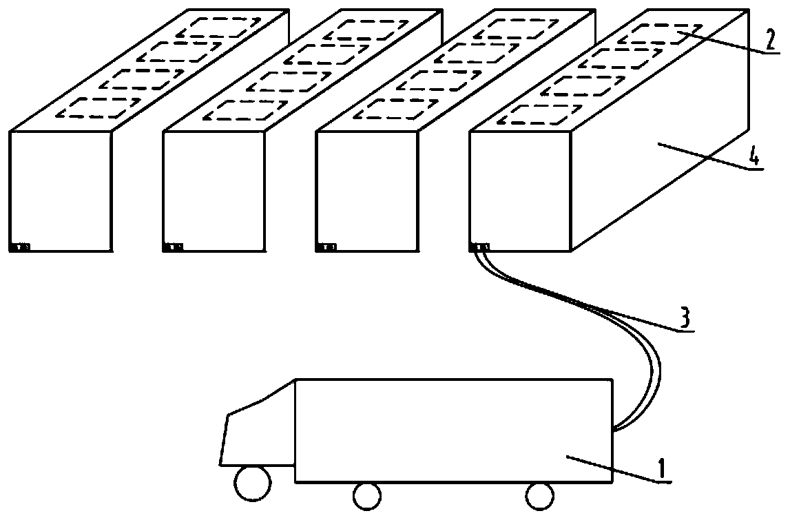 A control method and cooling device for charging and cooling an energy storage unit