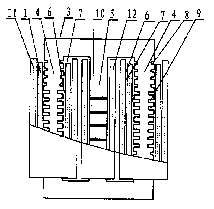 Biax arc suppression coil