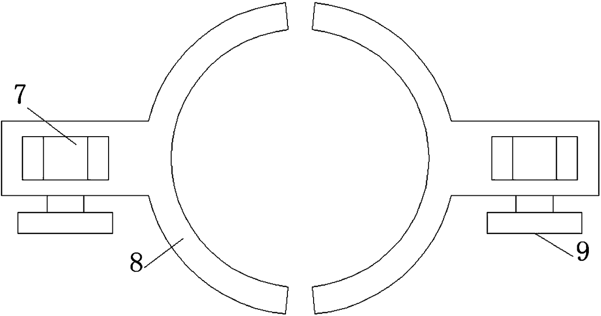 Raw material stirring device used for production of nipple