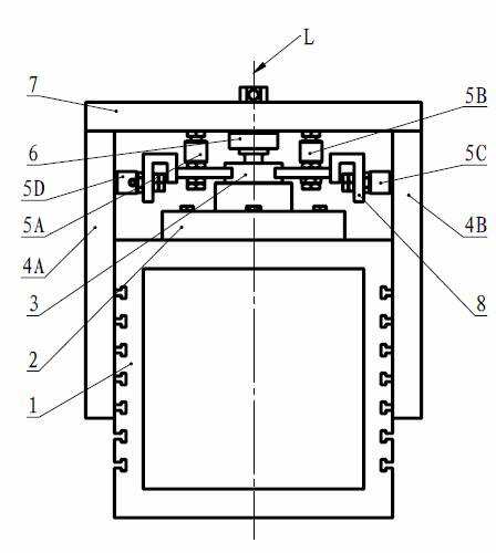 Full-load static characteristic test device and test method of bolt joint surface unit