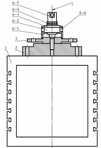 Full-load static characteristic test device and test method of bolt joint surface unit