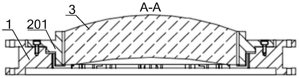 An axisymmetric lens group structure for thermal effect correction of lithographic projection objective lens