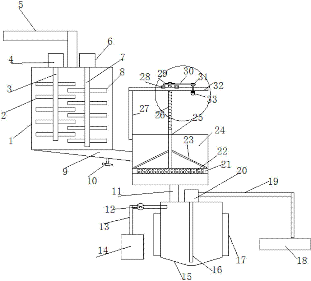 Animal husbandry sewage recycling device