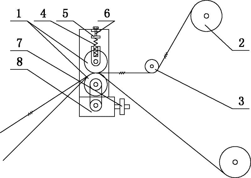 Synchronous feeding mechanism for tongue depressor machine