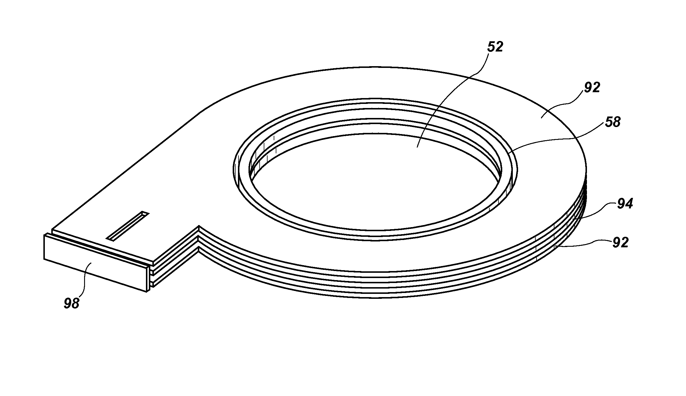 Toroidal ion trap mass analyzer with cylindrical electrodes