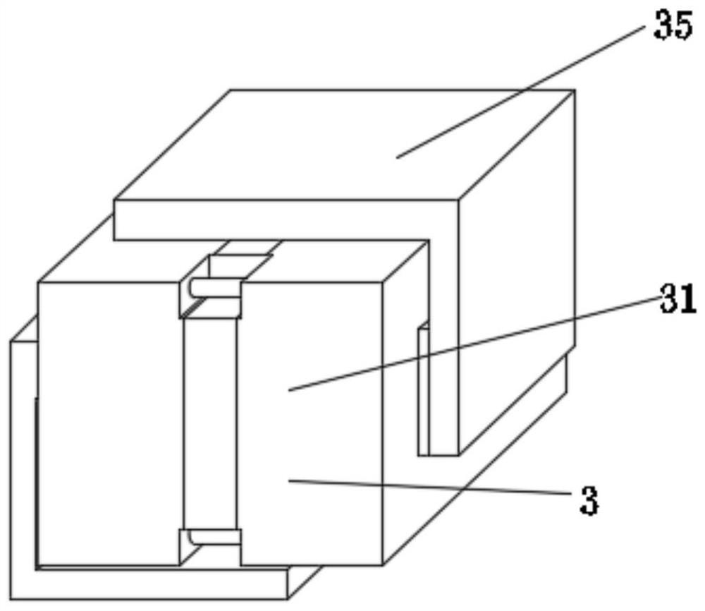 Novel sailor cabin with shock absorption and noise reduction structure