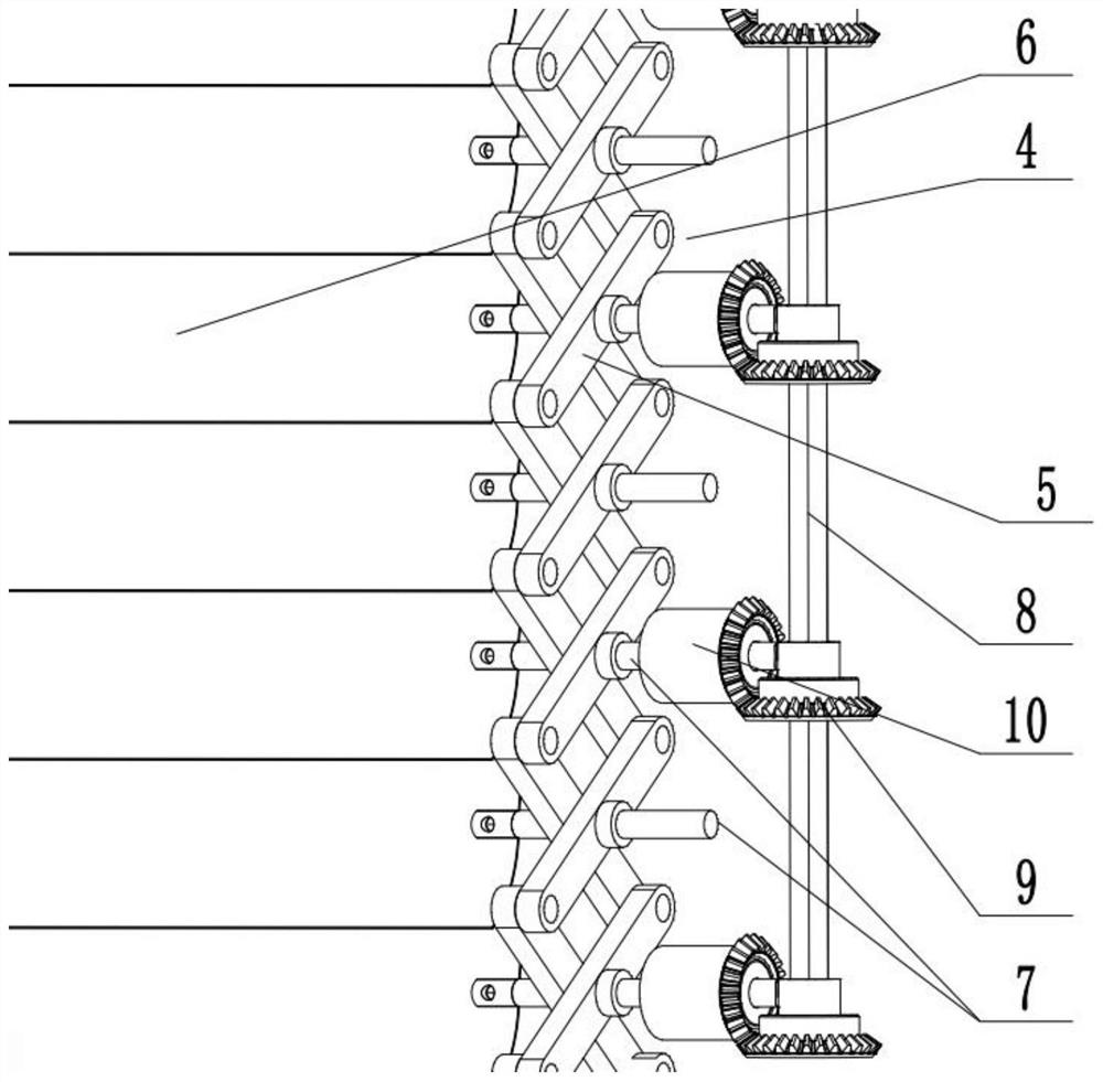 Venetian blind folding and unfolding mechanism and electric blind window thereof