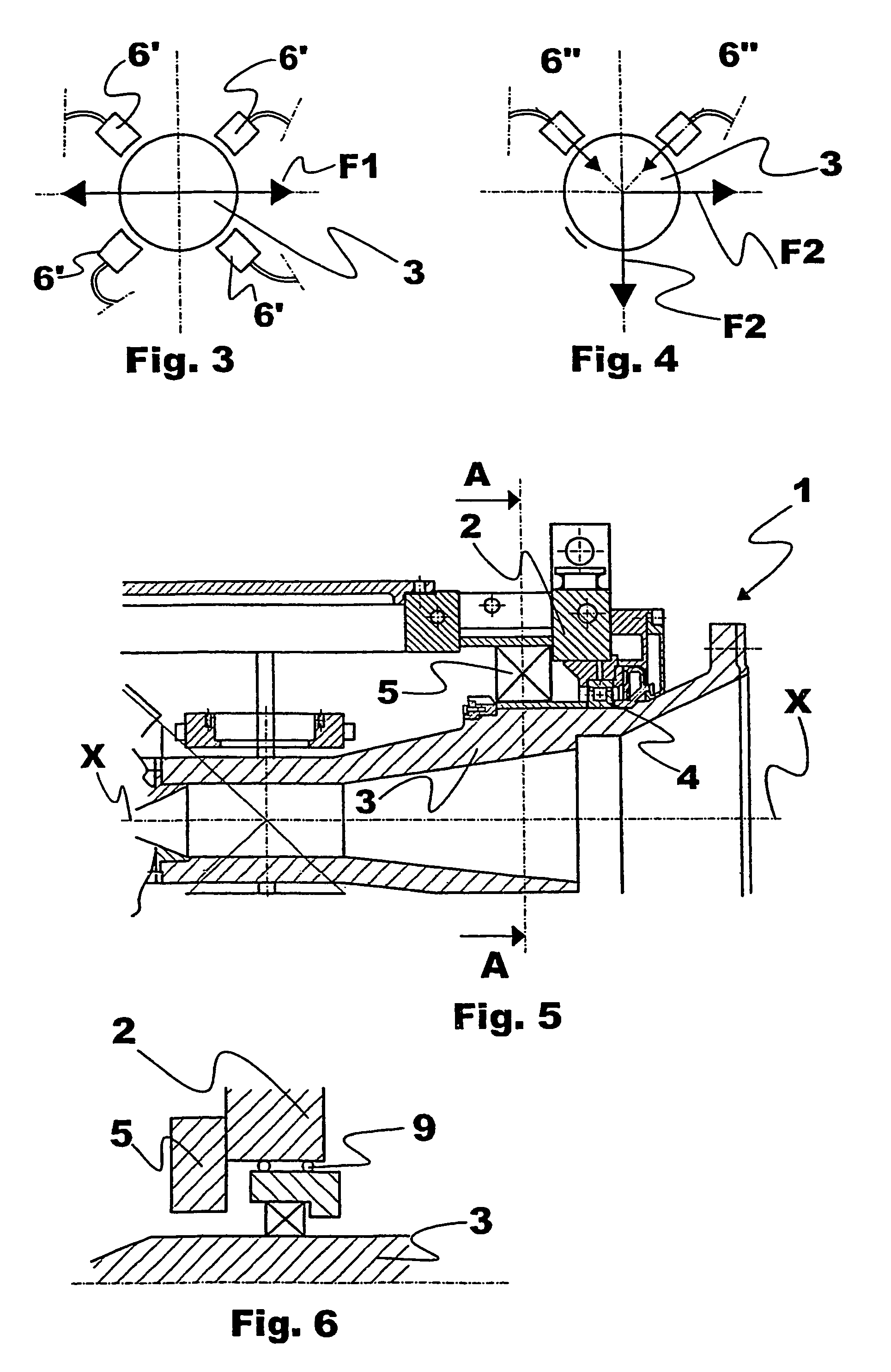 Laying head with a vibration damping device