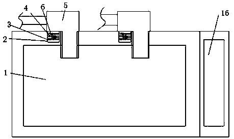 An electric vehicle battery detection device