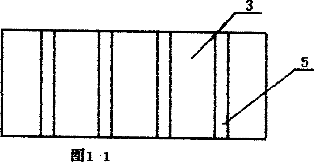 Environmental-protection decorative composite board and its making method