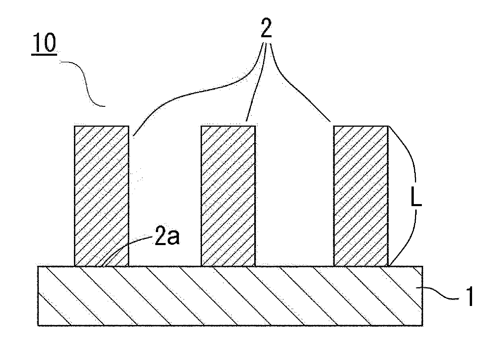 Sample fixing member for time-of-flight secondary ion mass spectrometer