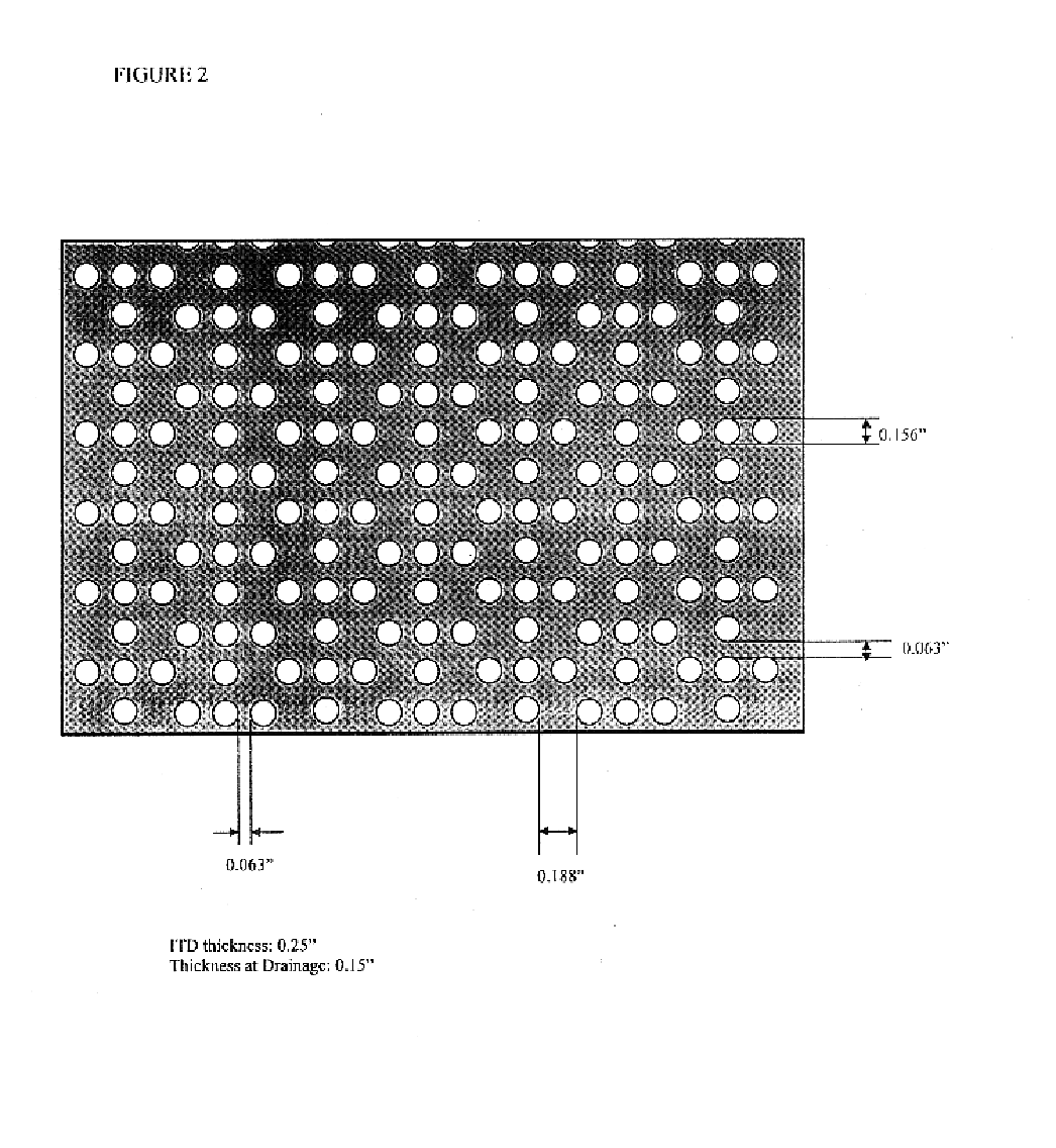 Imaged nonwoven fabric for cleaning applications