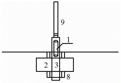 Mining anchor pole dynamometer