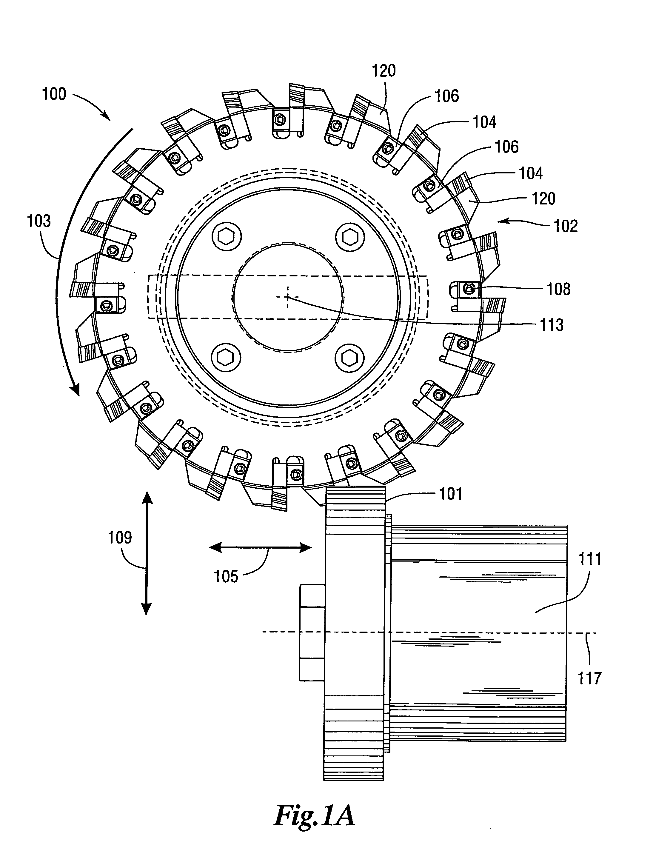 Slotting cutter and inserts for same