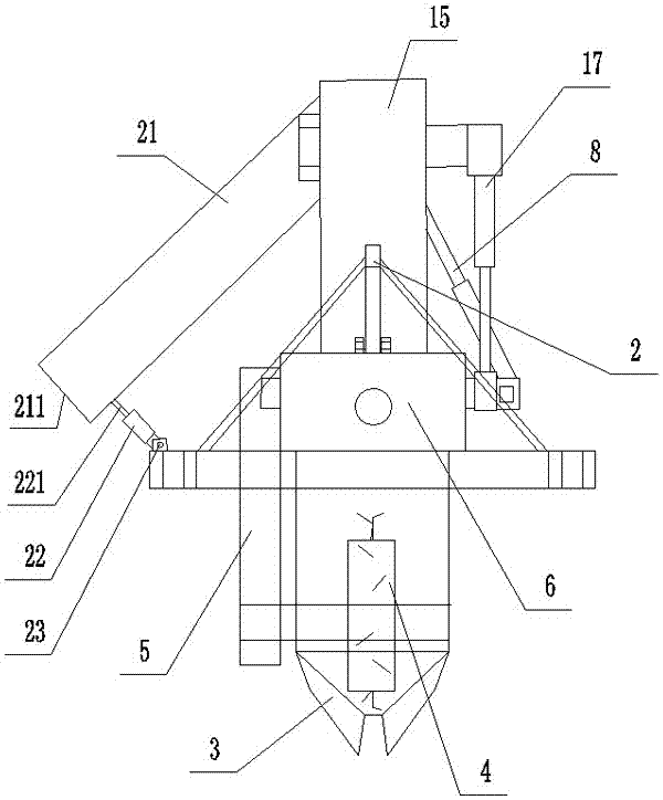 Paddy field trenching and soil transporting integrated machine