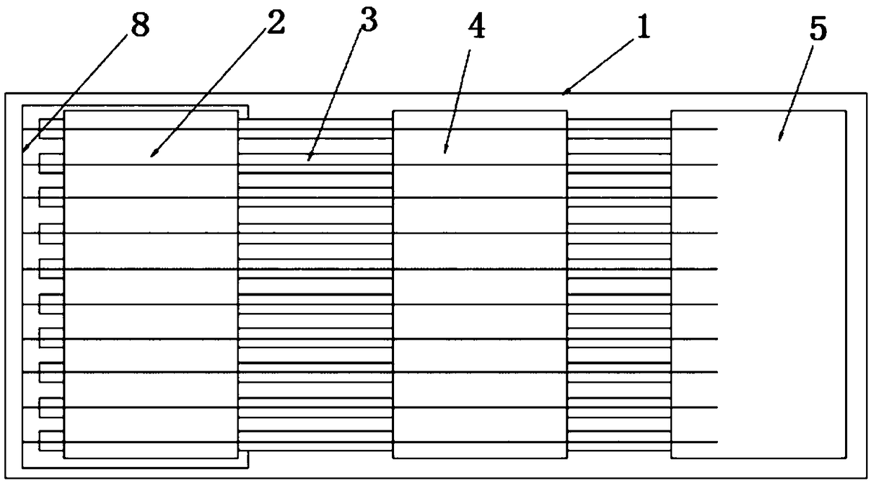 Integrated heat management system for new energy electric vehicle batteries and control method thereof