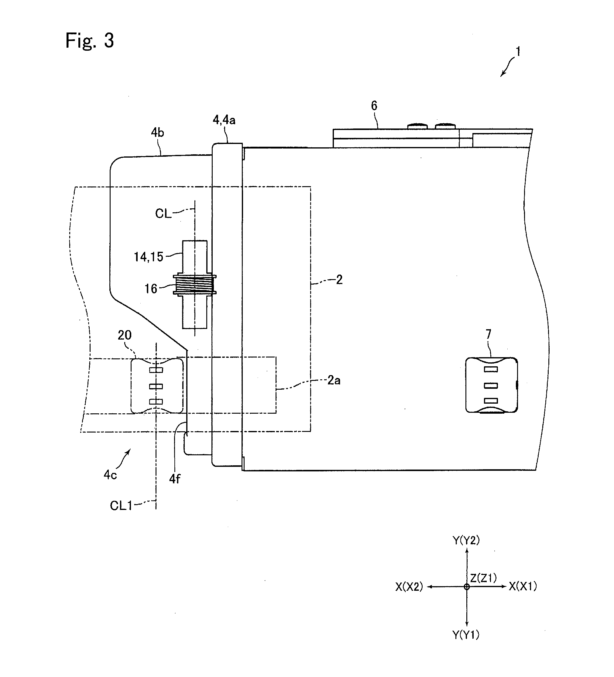 Card insertion part and card reader