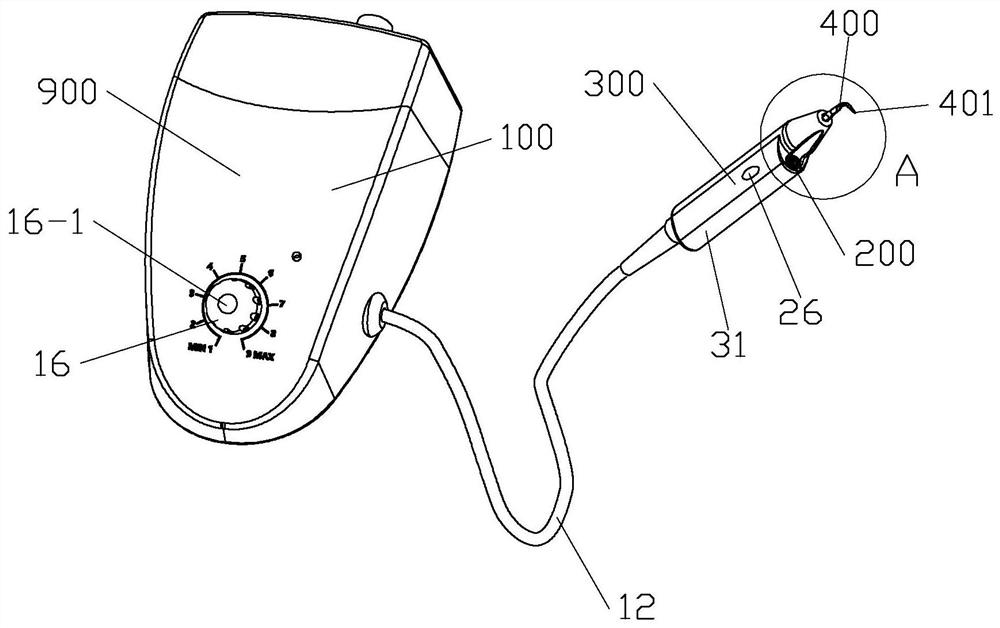 Visual dental descaler