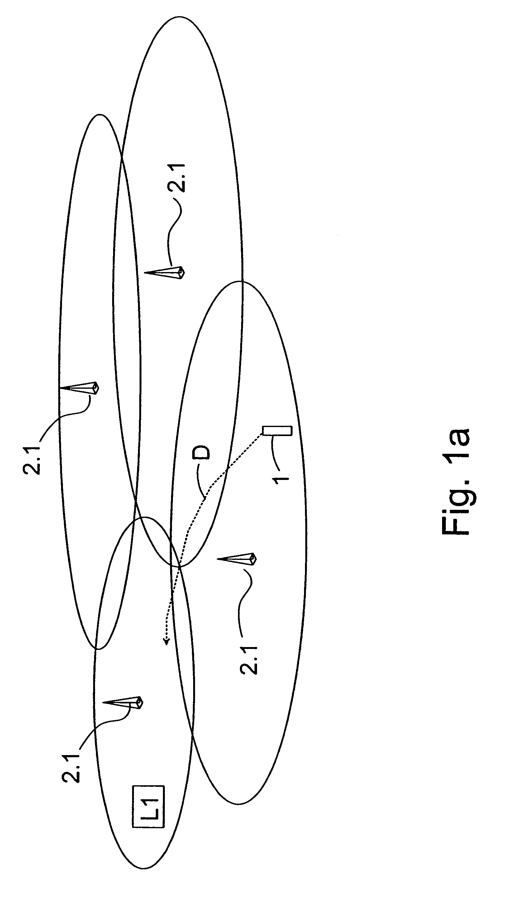 Method for activating a location-based function, a system and a device