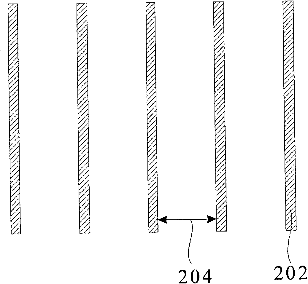 Shallow ditch groove separation process monitoring domain and monitoring method