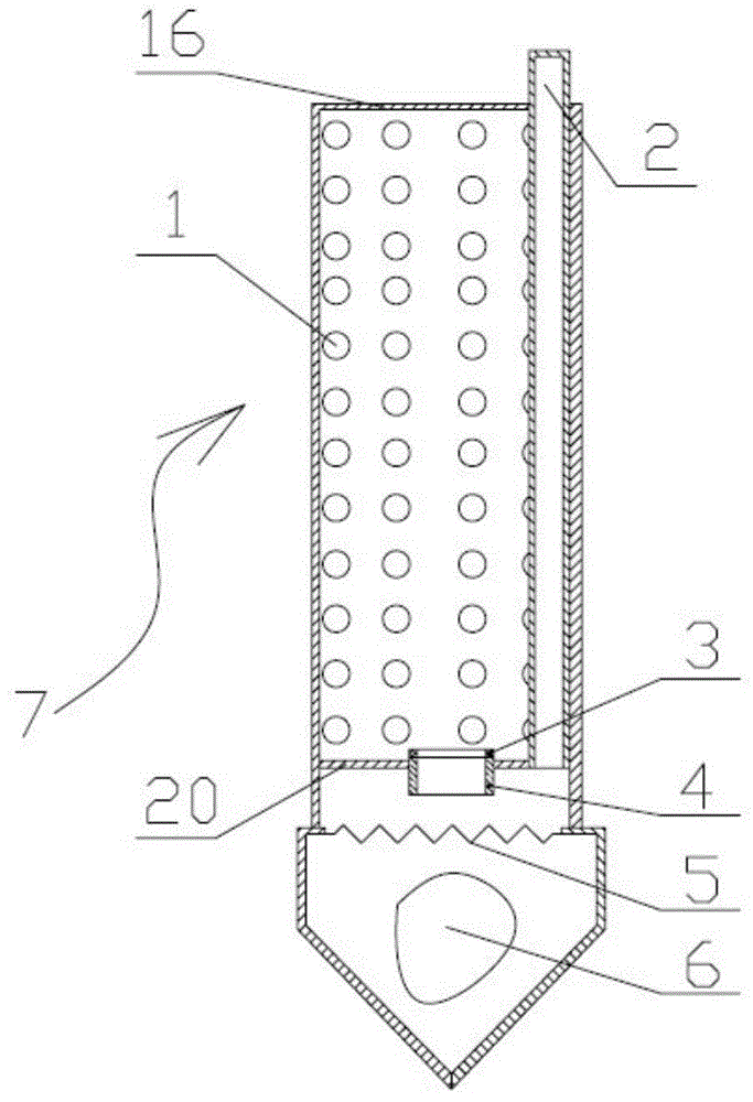 Automatic stored product insect detecting device and system based on pest inducing technology