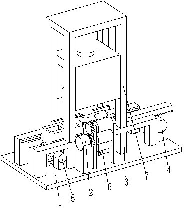 Metal can body forming processing method