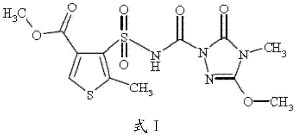 Weeding composition and preparation thereof