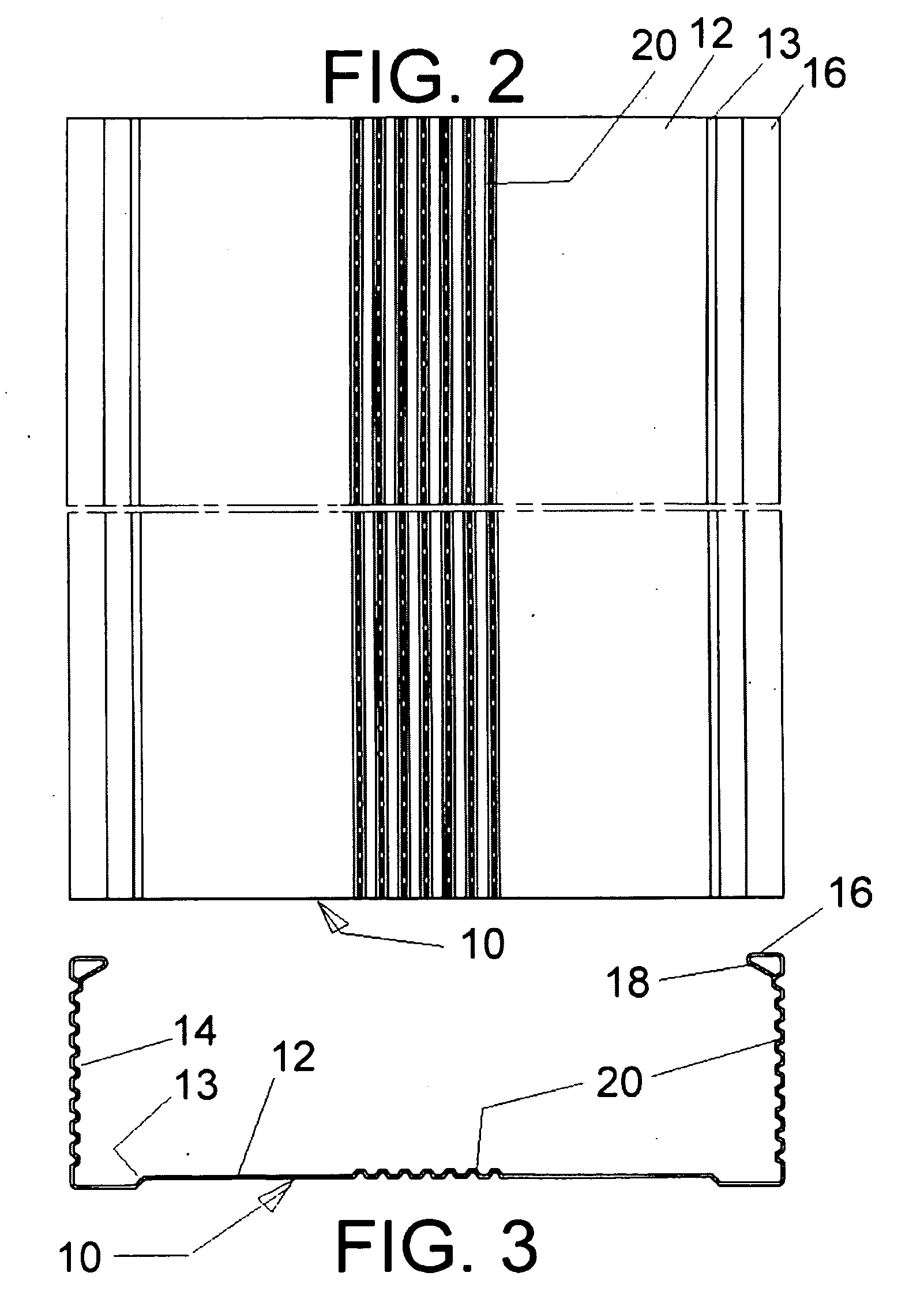 Non load-bearing metal wall stud having increased strength