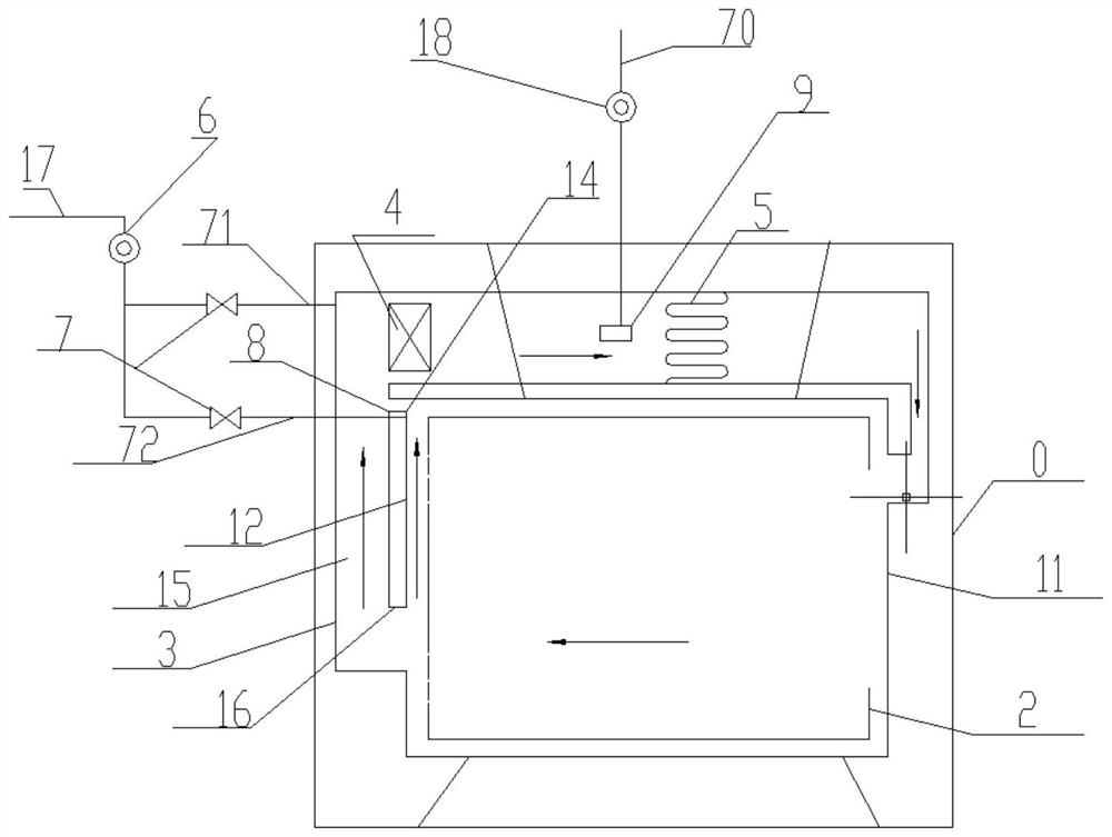 Clothes processing device and clothes washing and drying machine