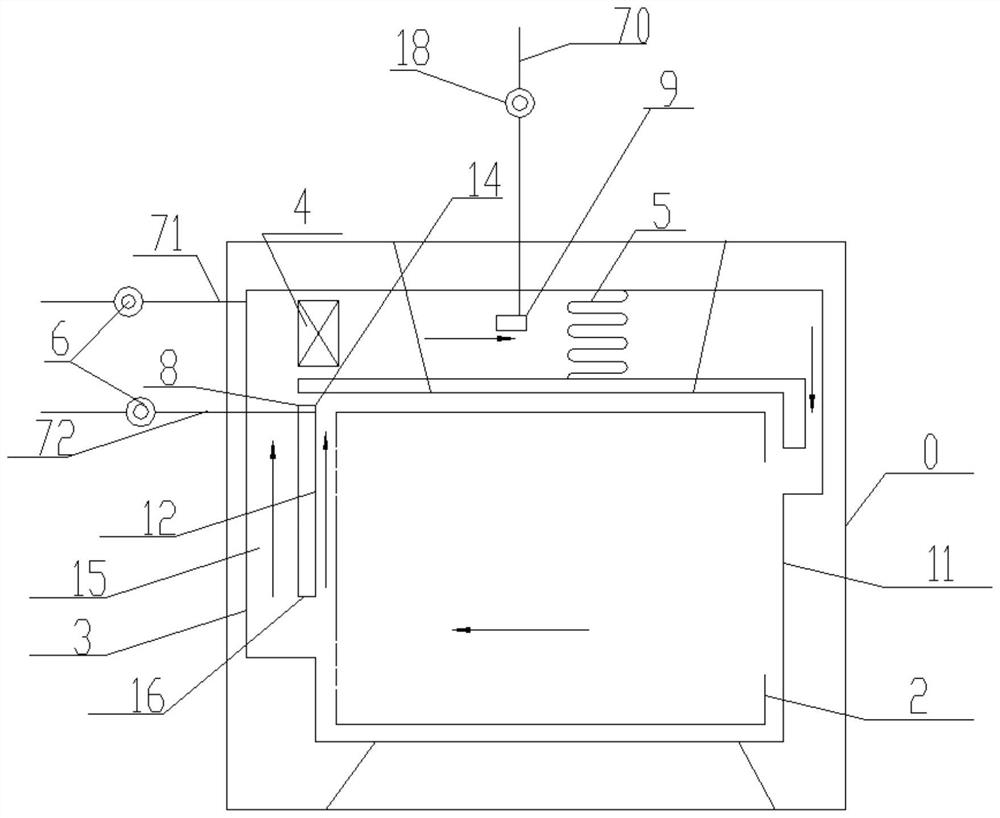 Clothes processing device and clothes washing and drying machine