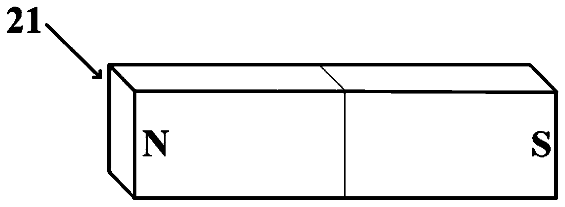 Flat plate magnetic field orienting device and method for preparing unidirectionally oriented steel fiber reinforced concrete