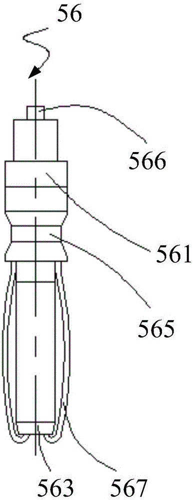 Radio-frequency coaxial connector and board-to-board radio-frequency coaxial connector combination