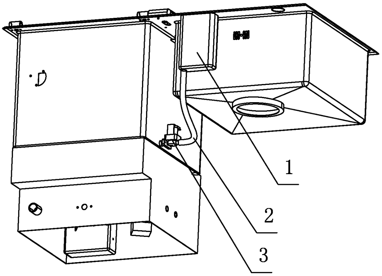 Method and a system for steam pretreatment of a sink of a dishwasher