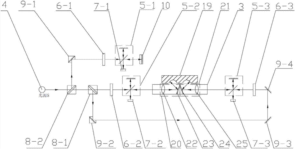 Novel device for detecting inner rolling path profile of ball screw nut, and method of device