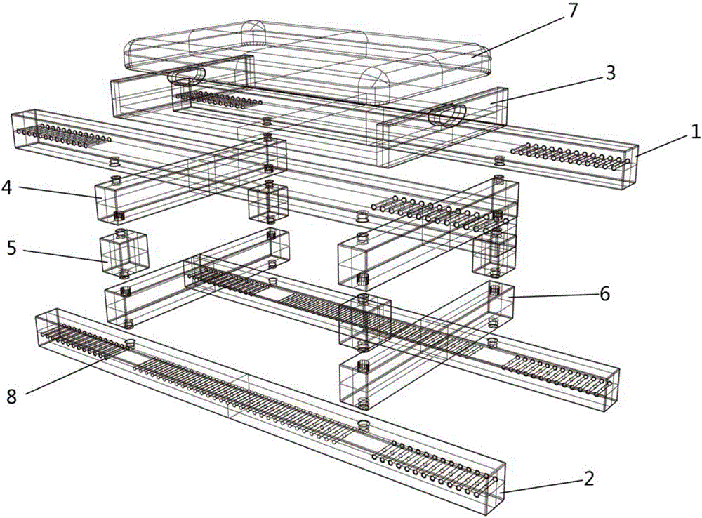 Splicing type stool