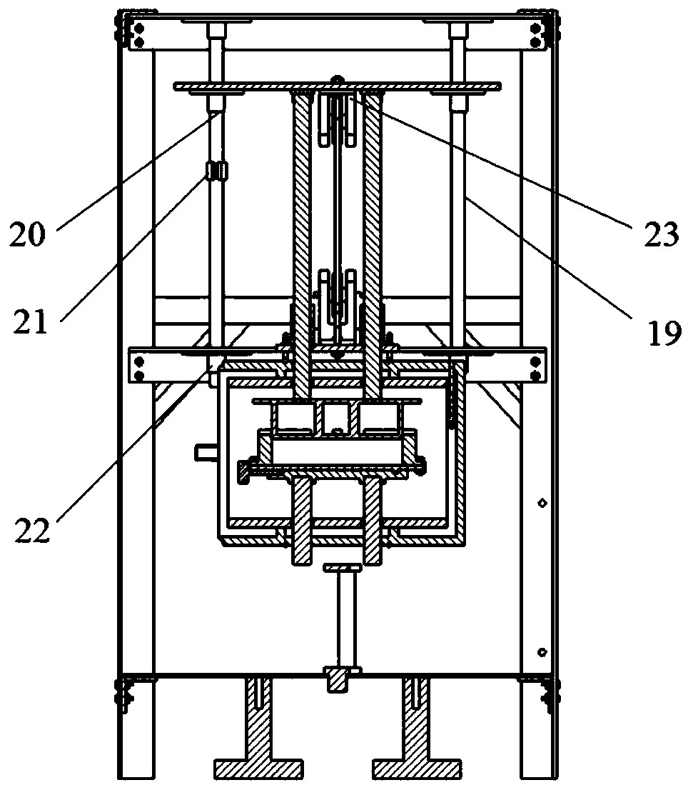 A hot static pressing device