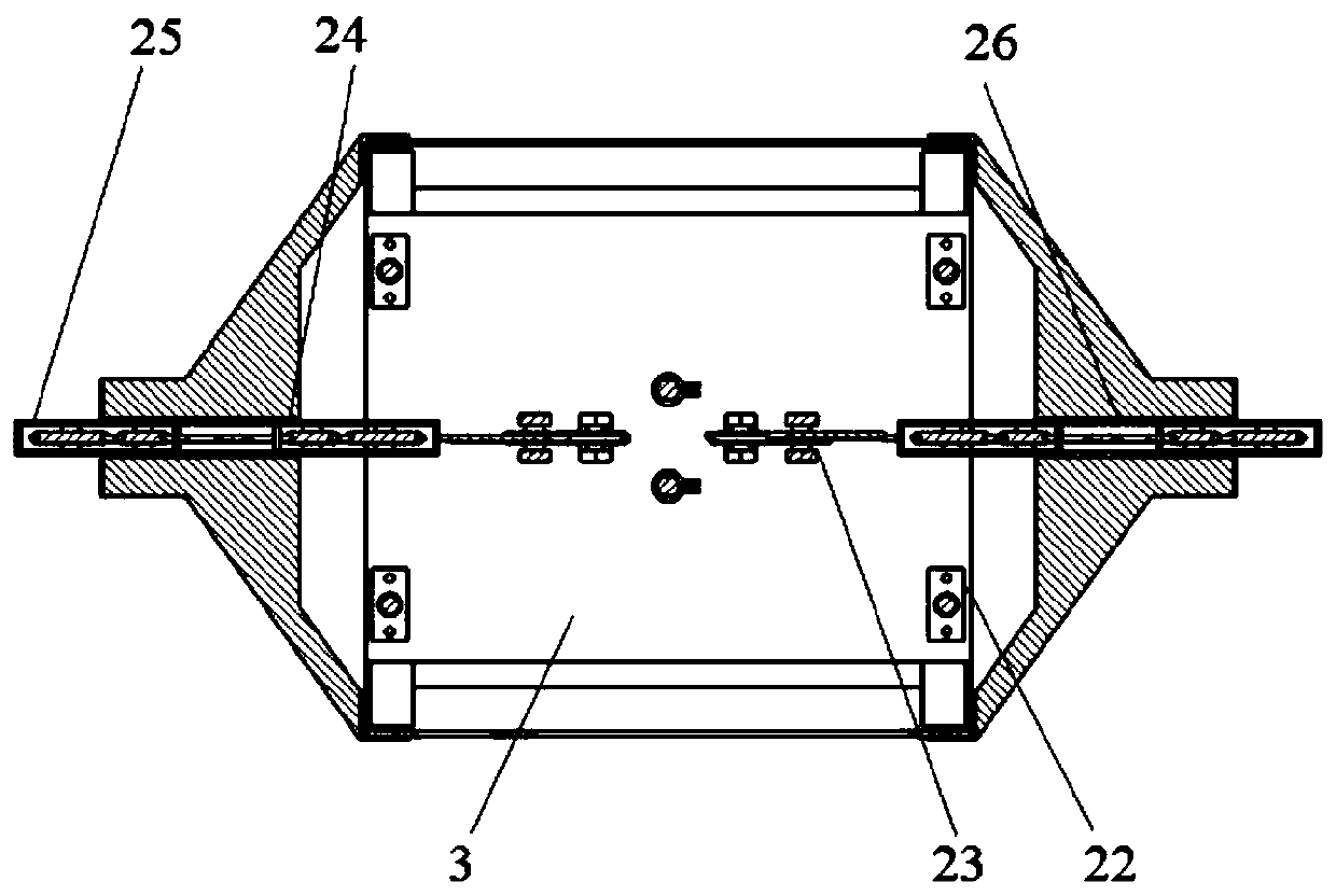 A hot static pressing device