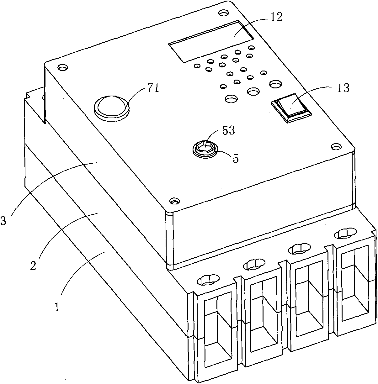 Electrodynamic type intelligent breaker