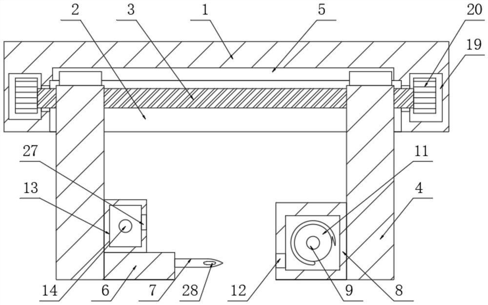 Novel skin stitching instrument