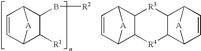 Solid materials obtainable by ring-opening metathesis polymerization