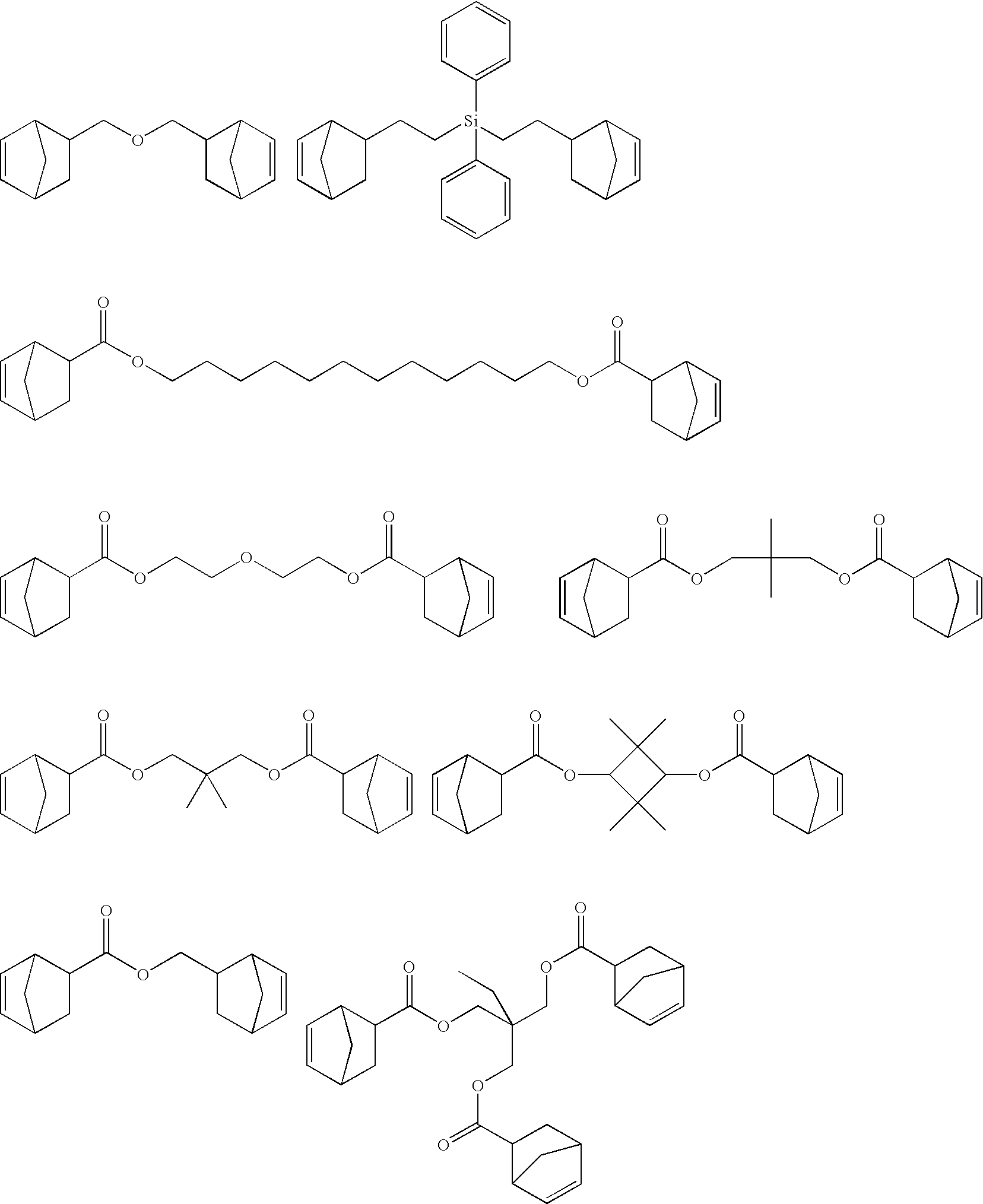 Solid materials obtainable by ring-opening metathesis polymerization