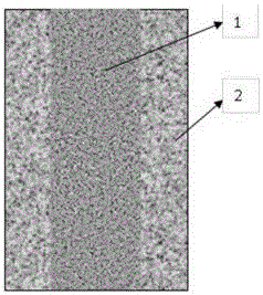 A kind of diamond/copper gradient composite material and its preparation method