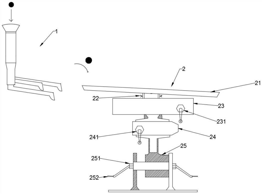 A limb coordination rehabilitation training device for mentally retarded children