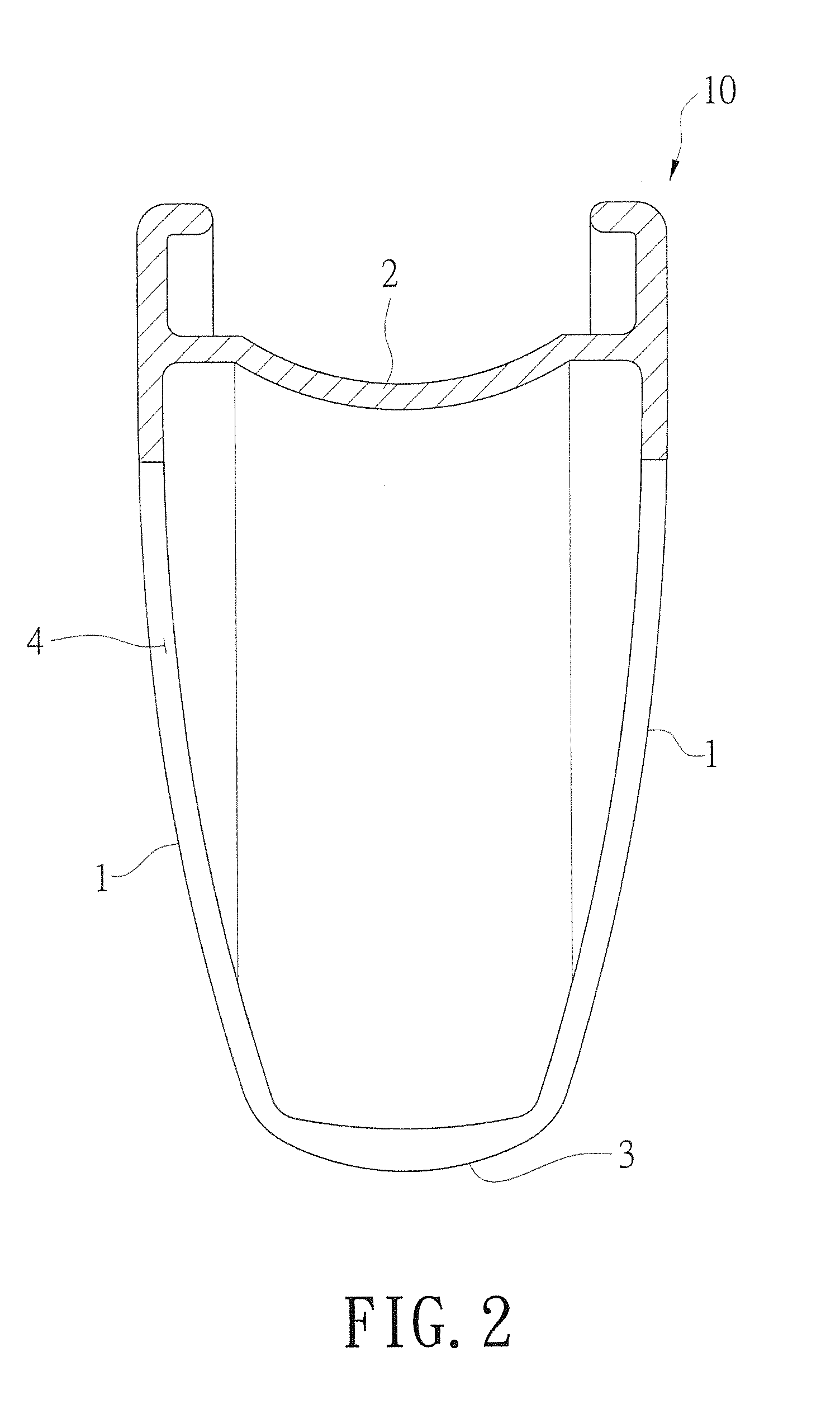 Manufacturing method and structure of carbon fiber rims