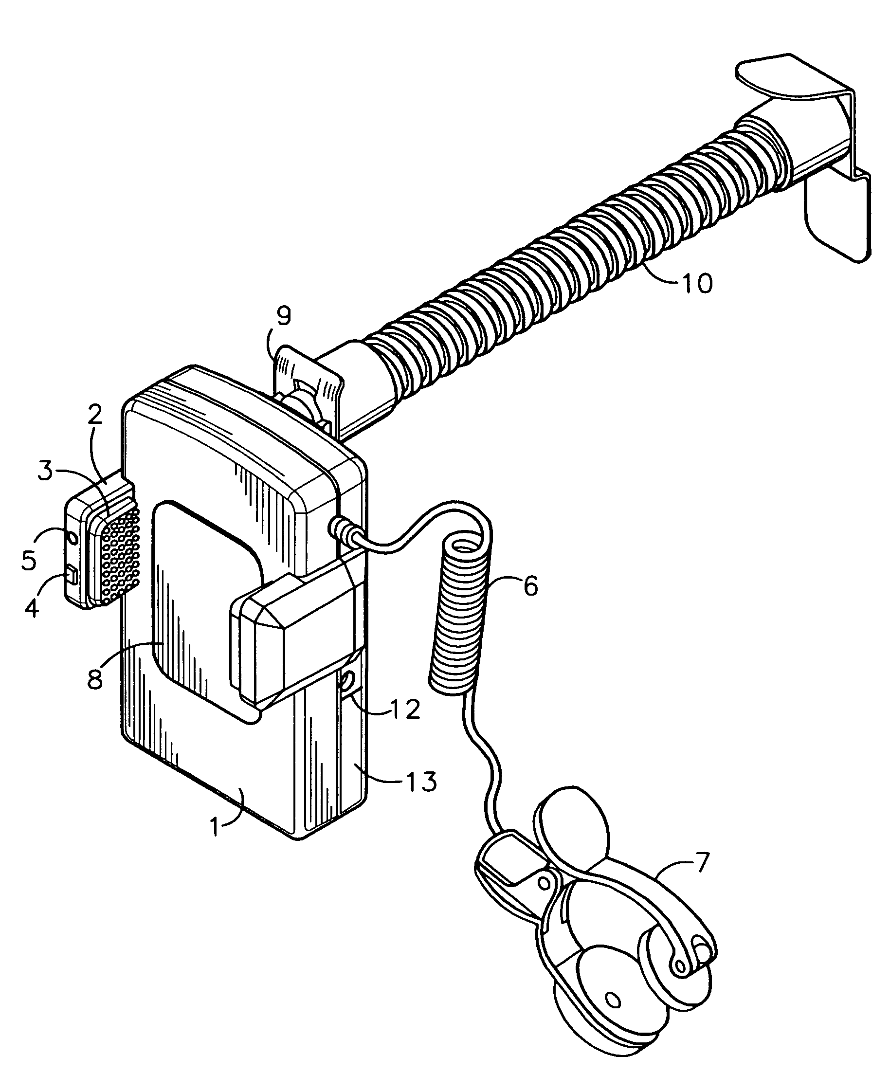 Integrated portable wireless transmitter and method for use