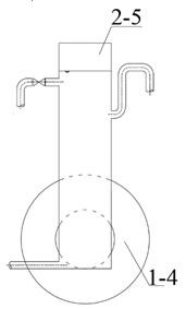 Emulsion continuous demulsification separation method based on magnetic particle dynamic bed