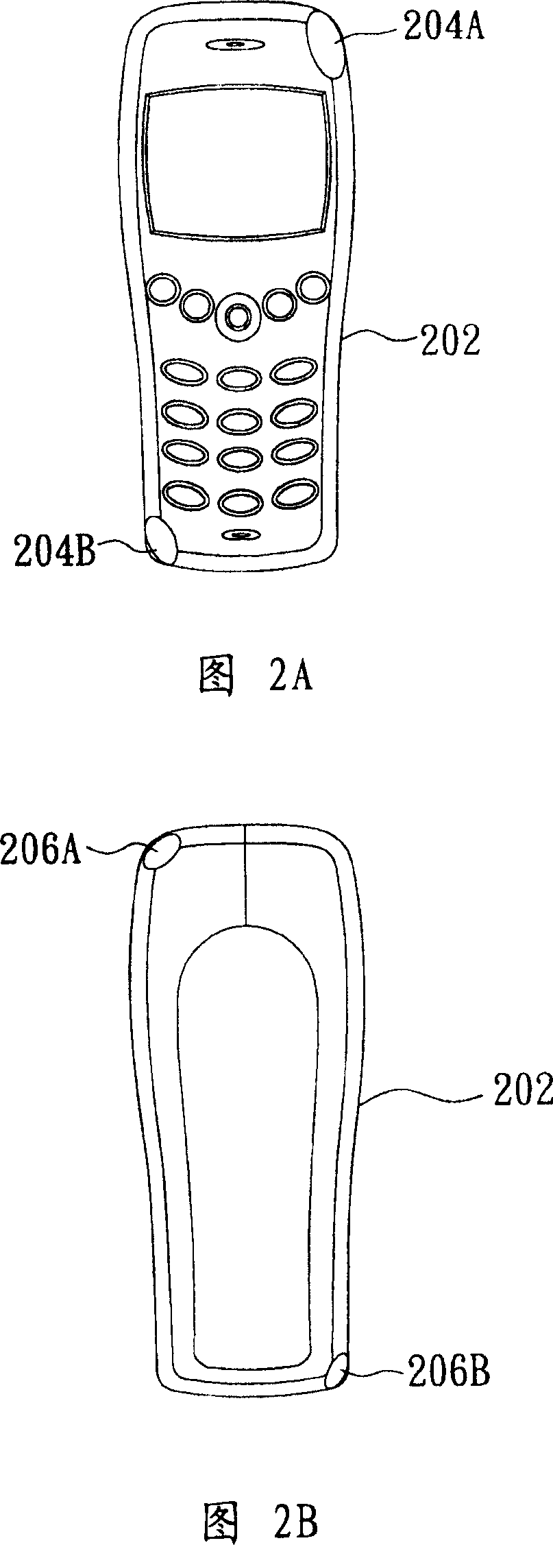 Moblie telephone with measuring fat function and fat measurement method thereof